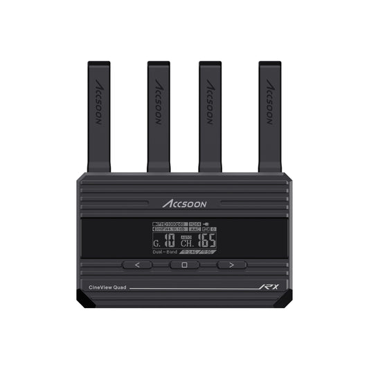 Accsoon CineView Quad Wireless HDMI Receiver with ultra-low latency (<60ms)