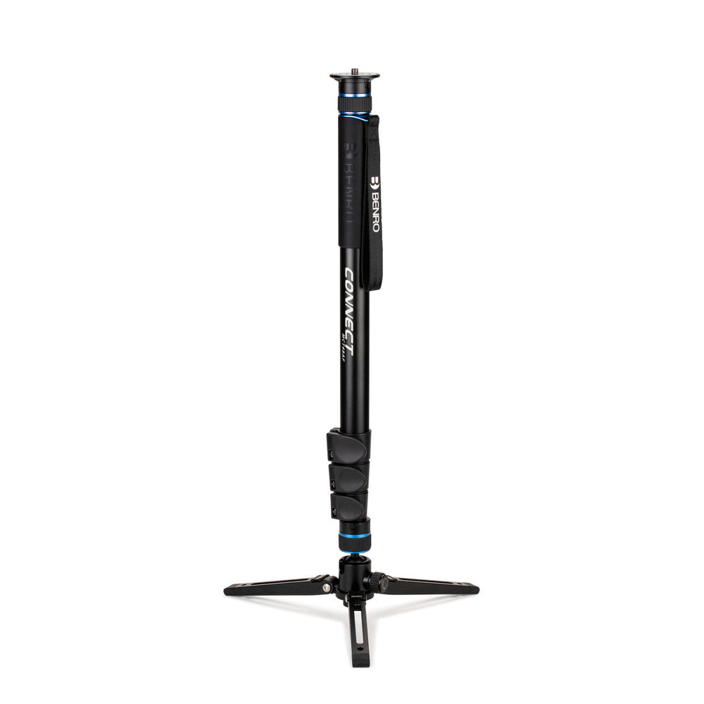 Benro MCT48AF Monopod with 3-leg base and flip locks