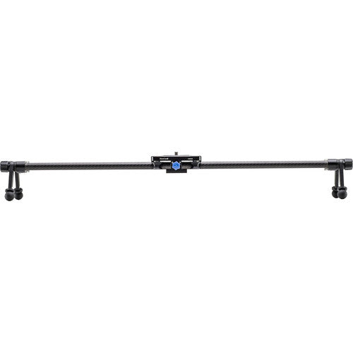 Benro MoveOver8B slider showing its 23.6-inch travel distance for versatile shots