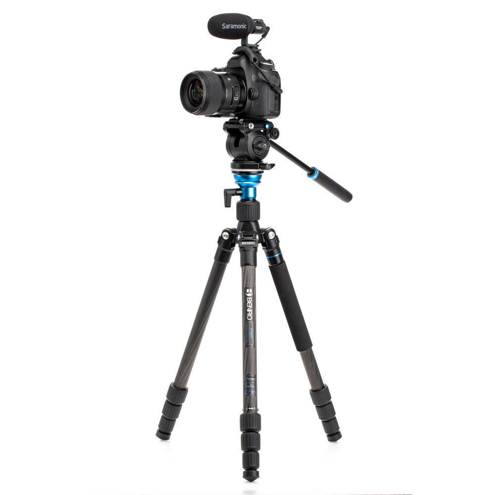 Top Carbon Fiber Travel Video Tripod
