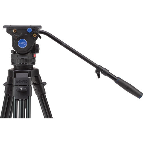Pan video tripod head