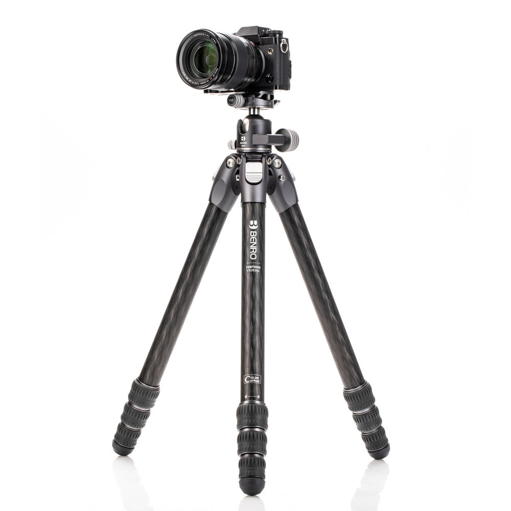 Twisted carbon fiber tripod