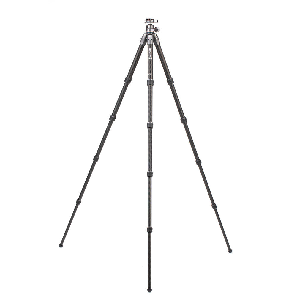 Versatile Benro Tortoise tripod with GX35 ball head, dual panoramic mode, and 1/4"-20 accessory mounts for photography and video.