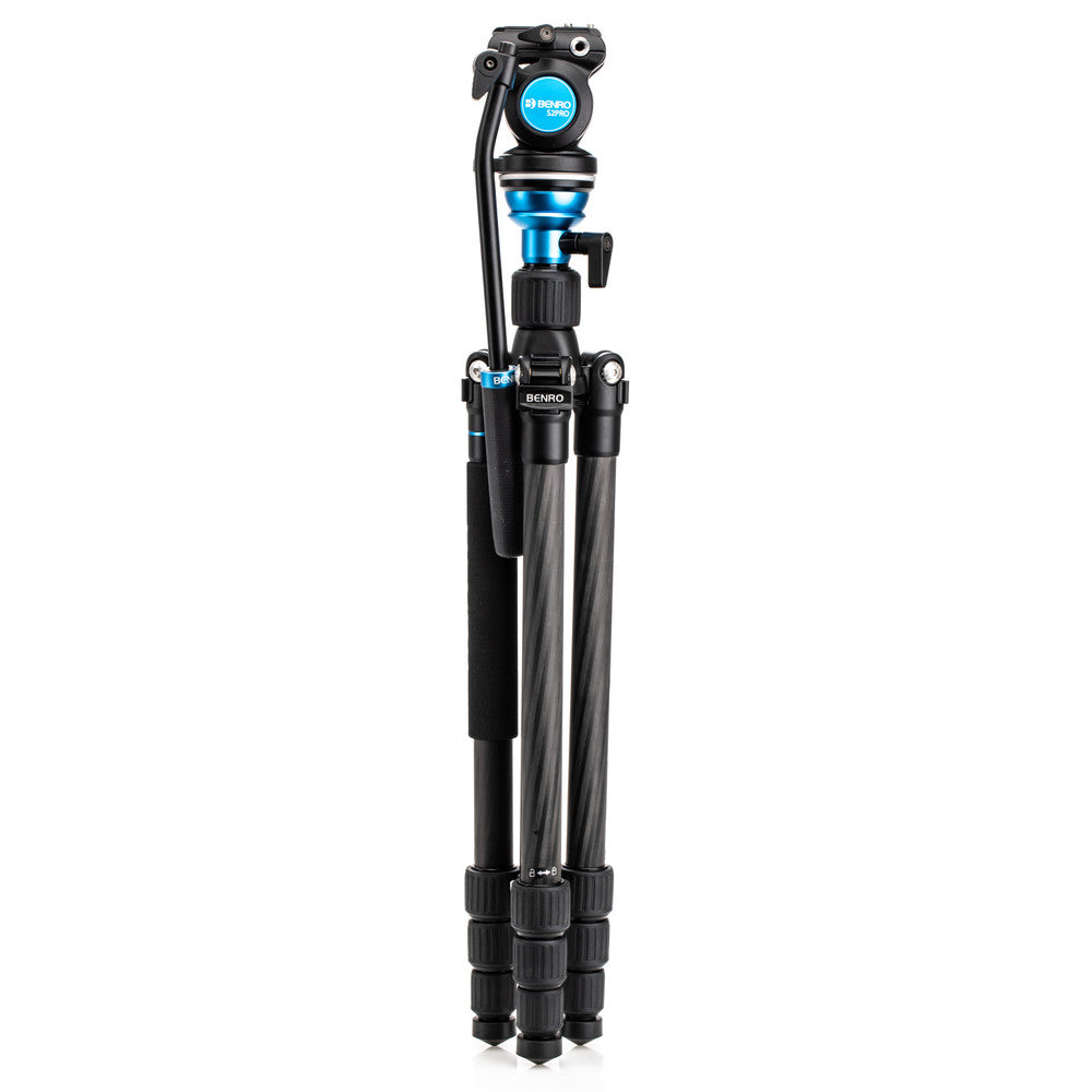 Top Travel Video Tripod w/Twist Locks