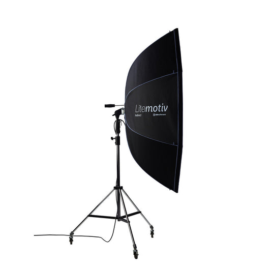 High-Output Octagonal Softbox with Inverse Mount for Even, Wrap-Around Light