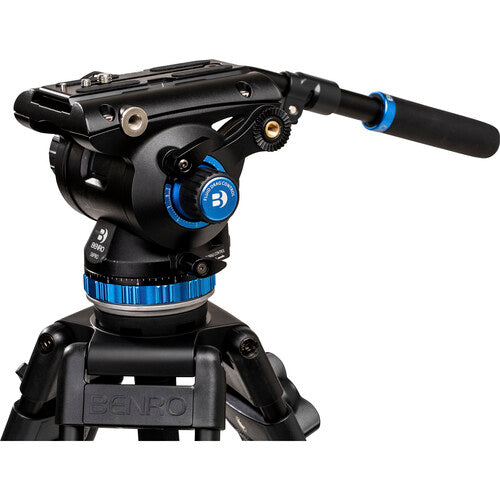 Video tripod head