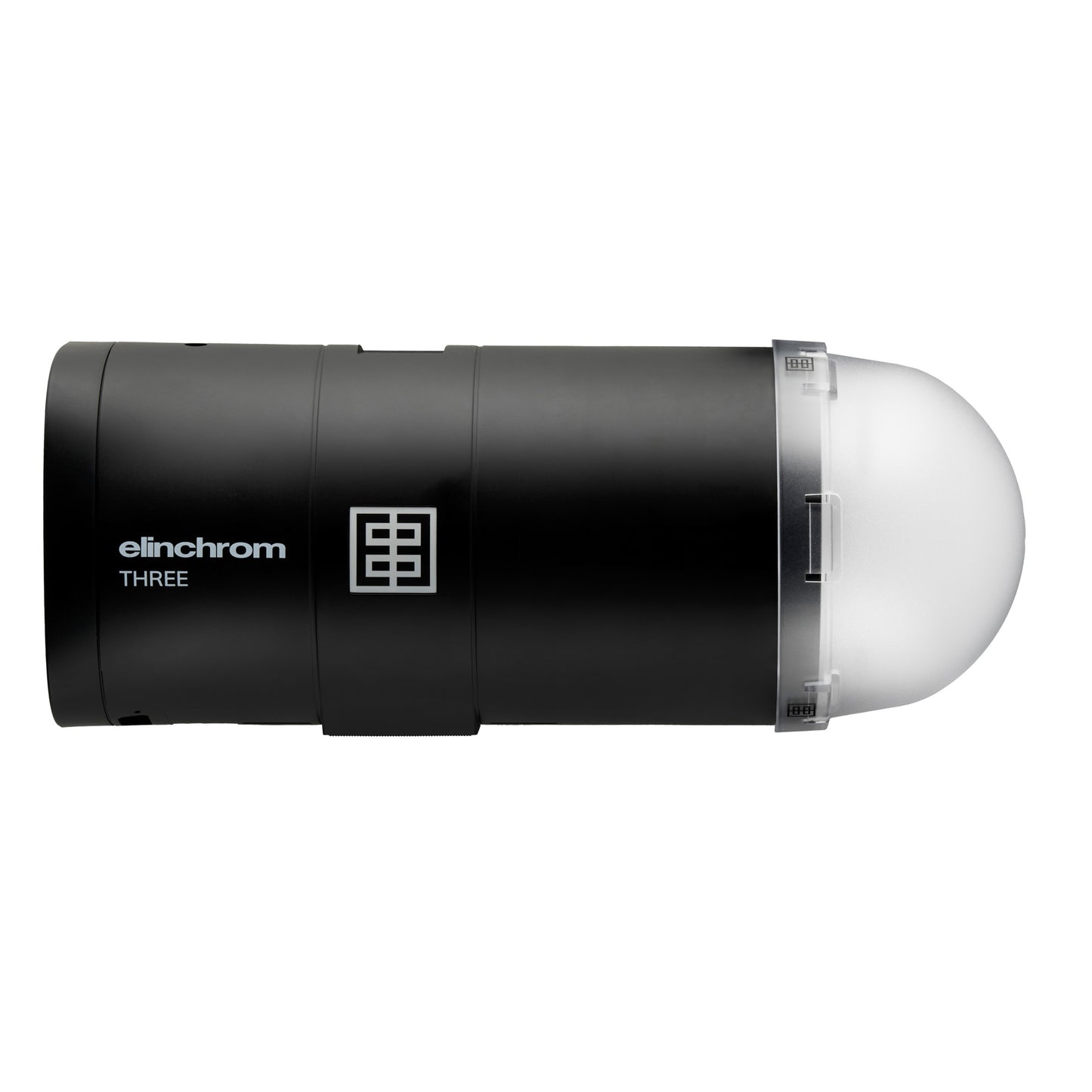 Elinchrom THREE flash mounted on a camera for on-the-go shooting