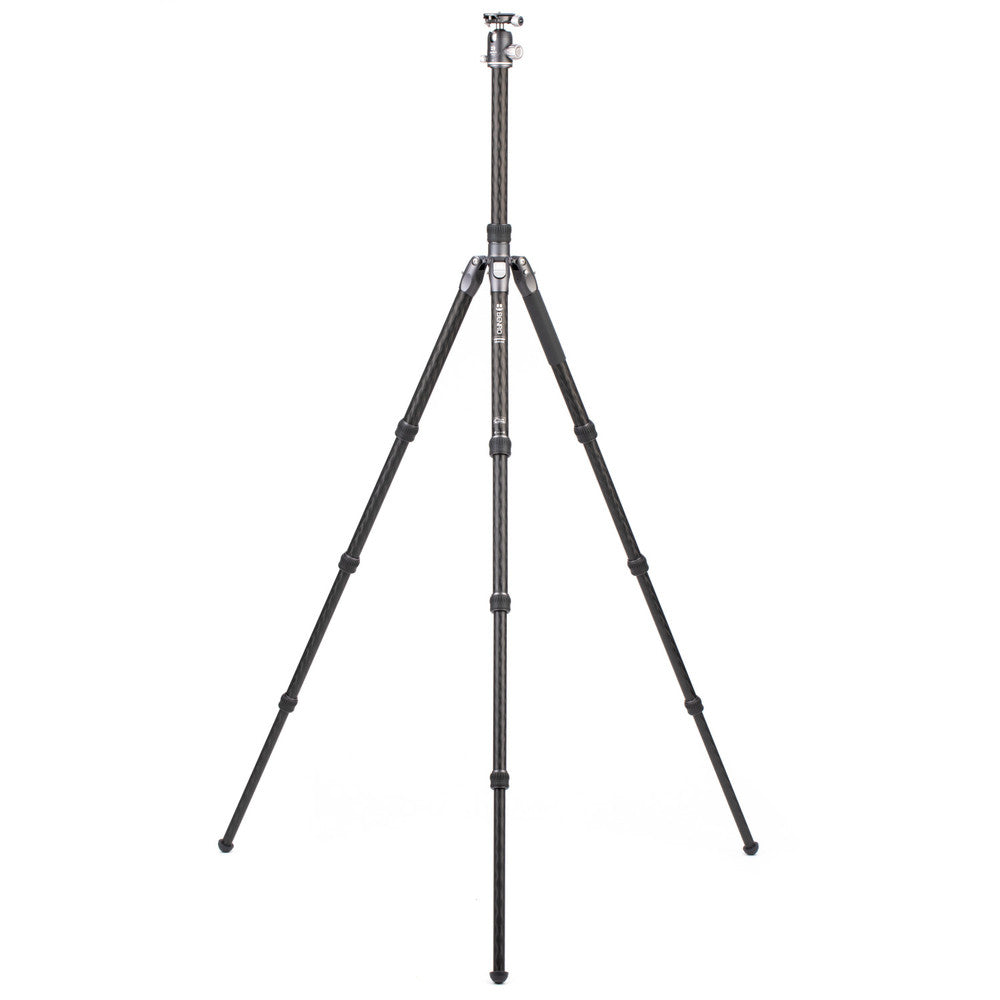 Rhino series tripod fully extended to 68 inches for professional height