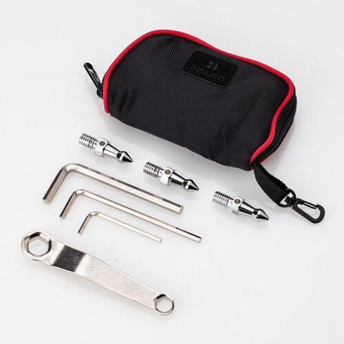 Low-angle shot setup with Induro tripod’s adjustable leg spread