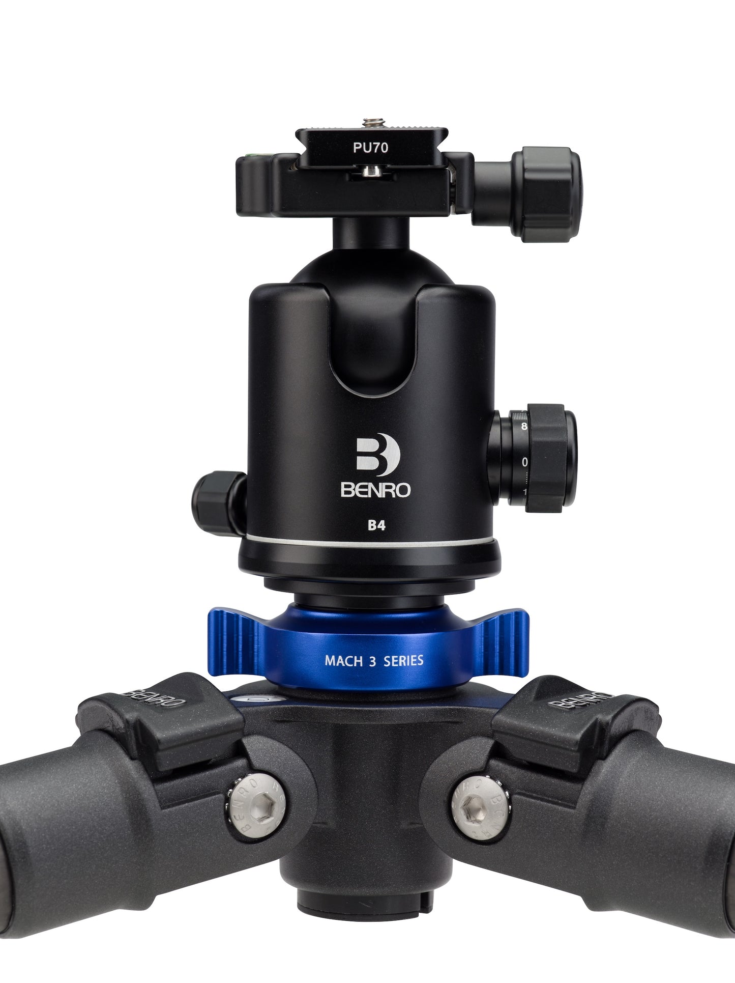 Professional-grade tripod for travel and studio photography