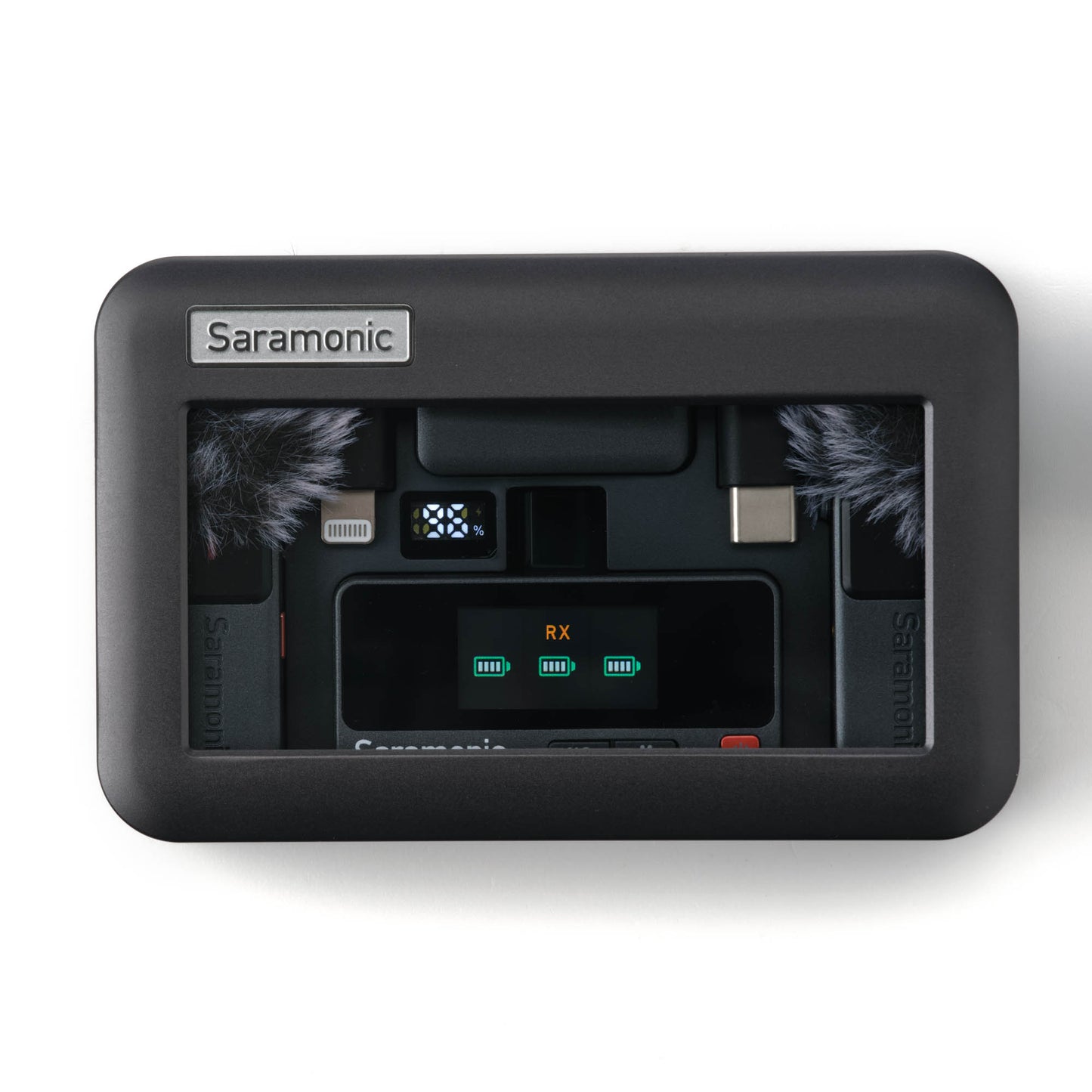 Plug-and-play Saramonic Air receiver for iPhone, Android, and DSLRs