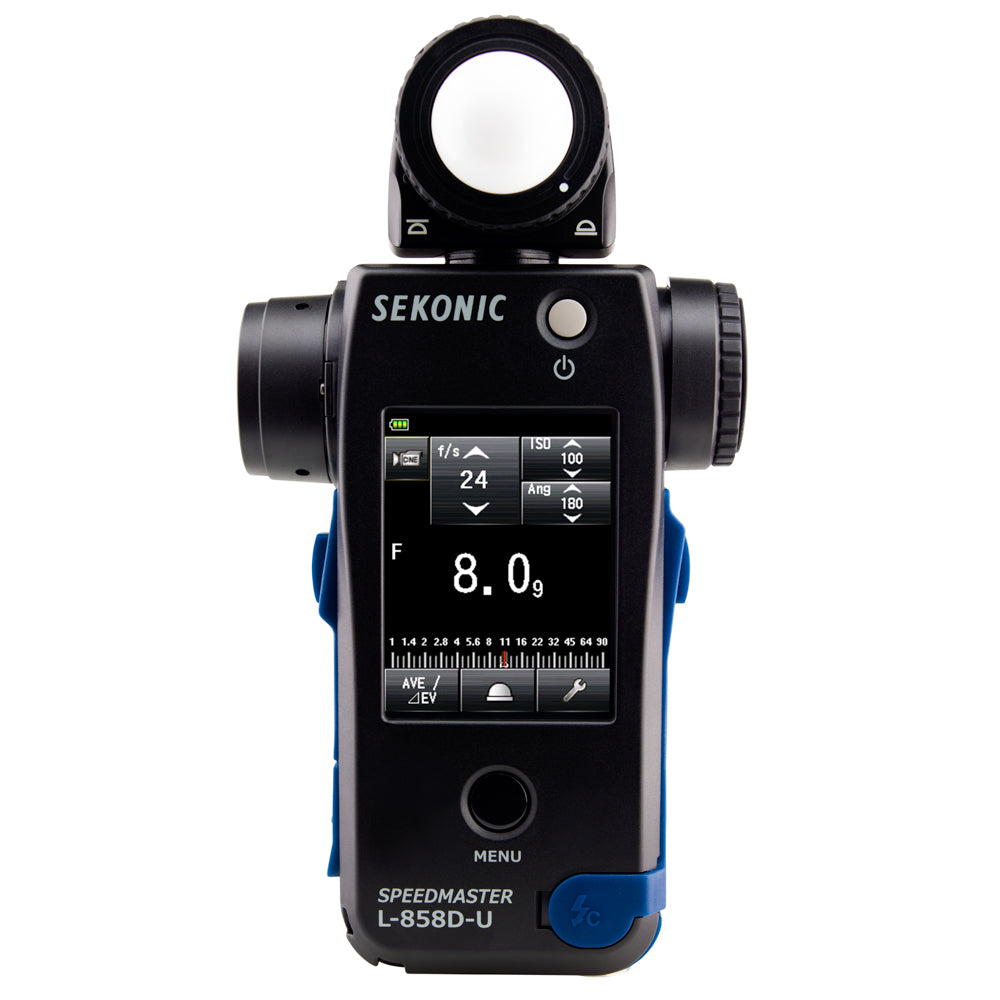 Sekonic L-858D-U Speedmaster Light Meter with 2.7-inch color touchscreen