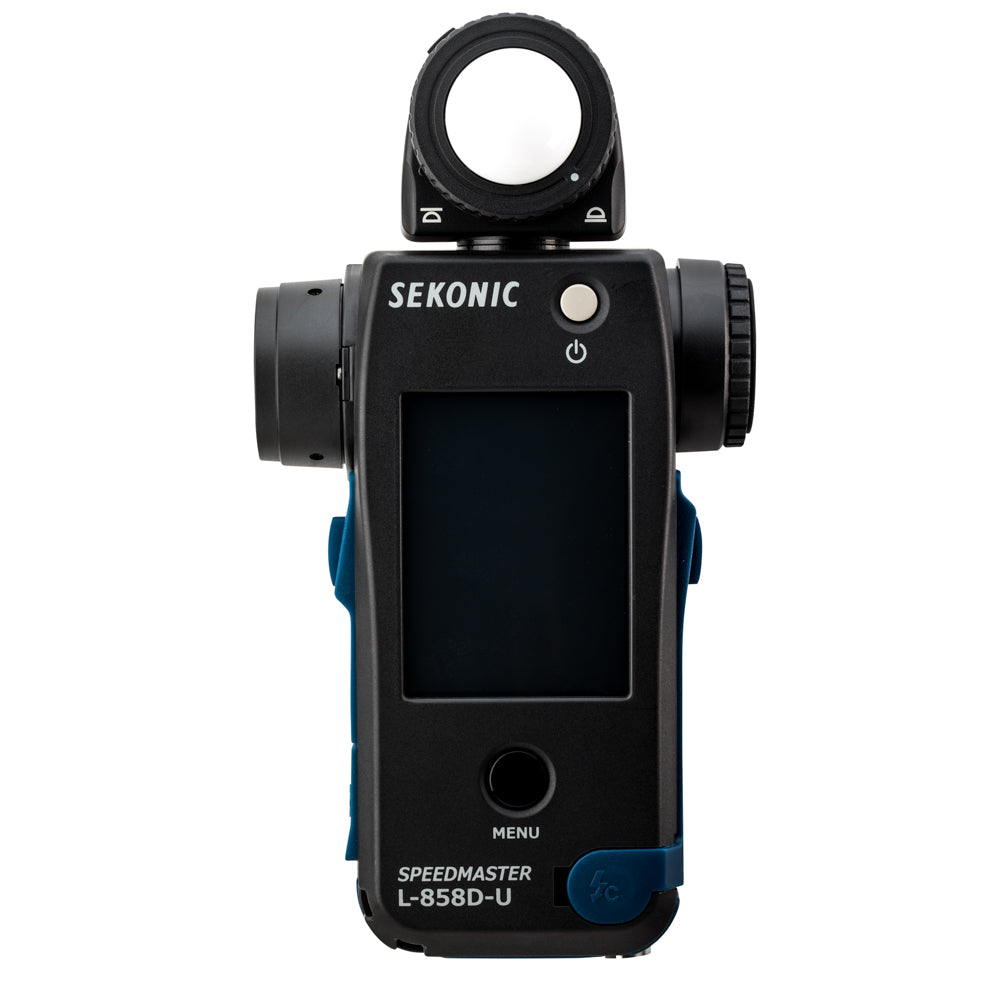 Sekonic L-858D-U in outdoor photography setup
