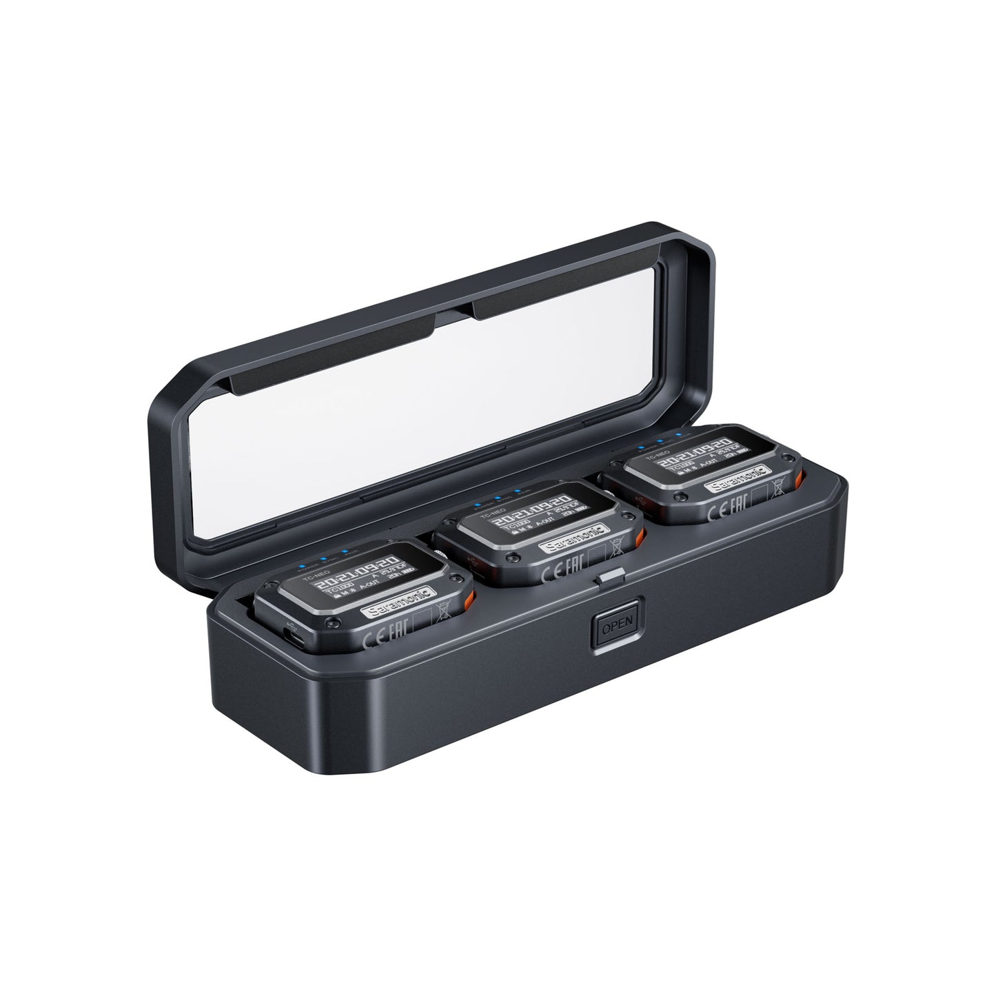 Saramonic TC-NEO Kit Timecode Generator with Charging Case (3-Pack)