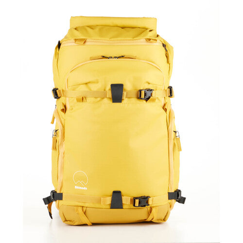 Shimoda Designs Action X30 V2 Backpack in yellow, a 30L adventure-ready camera bag.