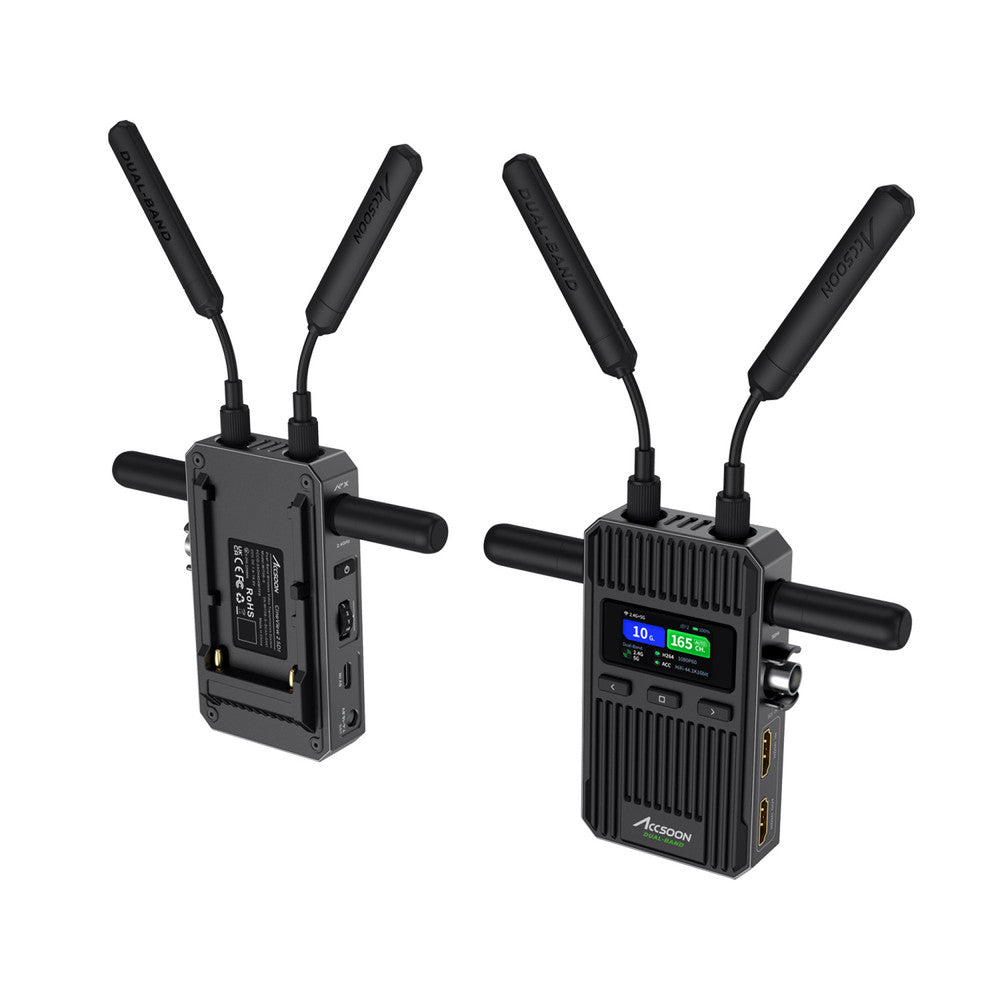 Low-Latency (<50ms) Wireless Video Transmission with Dual-Band Technology