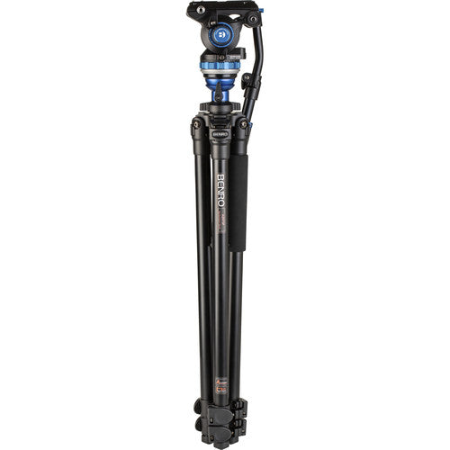 Professional-grade Benro A2573F tripod kit with S6Pro fluid video head, designed for high-quality video and photography projects.