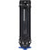 Compact view of the Benro A674TM tripod in its closed position, measuring 28.15 inches, with its adjustable mid-level spreader and durable aluminum legs, perfect for professional photography and videography.