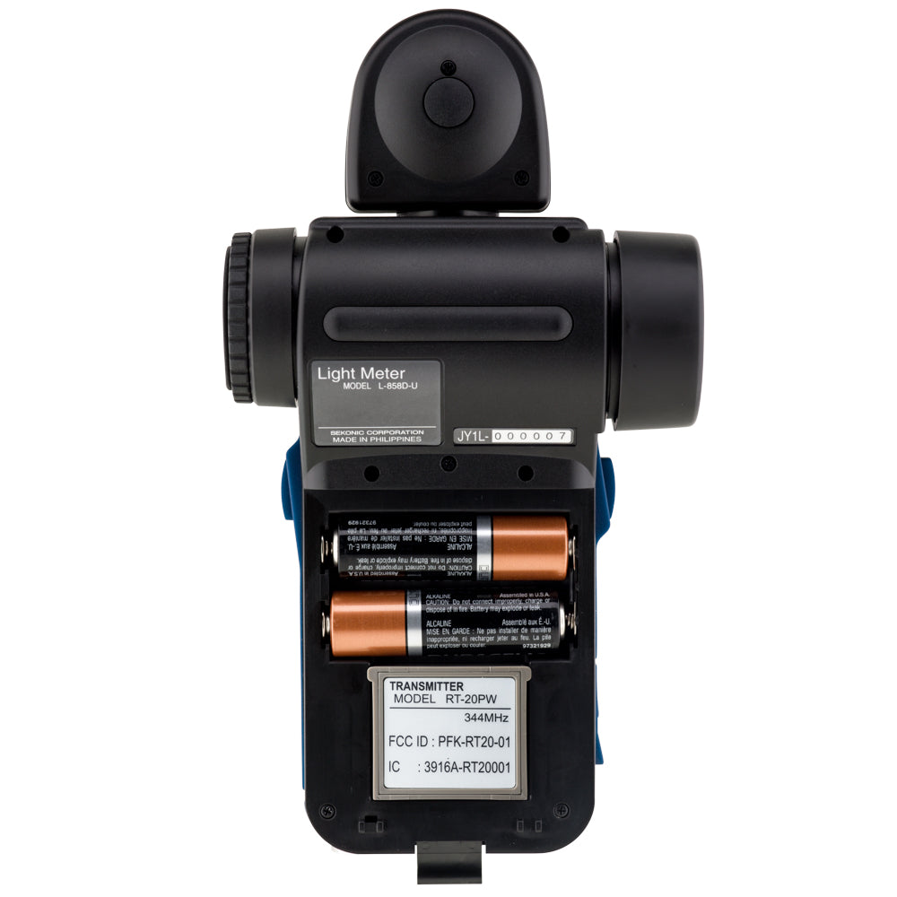 Ultra-precise ambient and flash metering in studio lighting