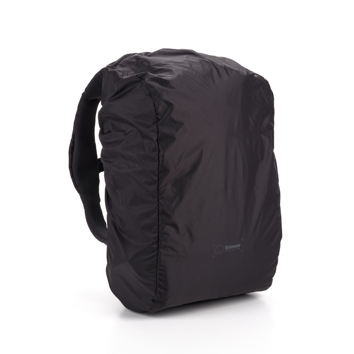 Urban Explore backpack in use, showing adjustable harness and Capture Clip strip