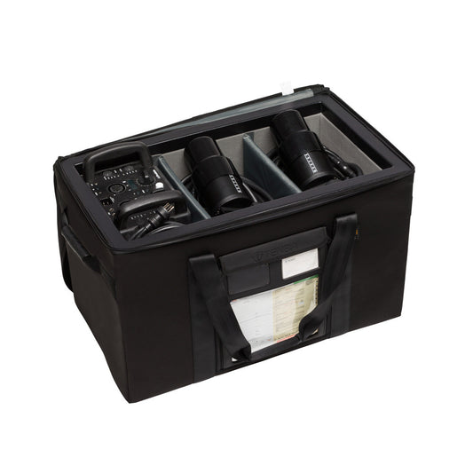 Top-loading air-shippable camera gear case
