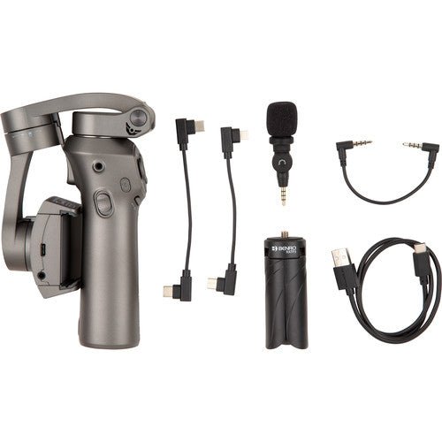 3-Axis Handheld Gimbal for Smartphone with Saramonic SmartMic