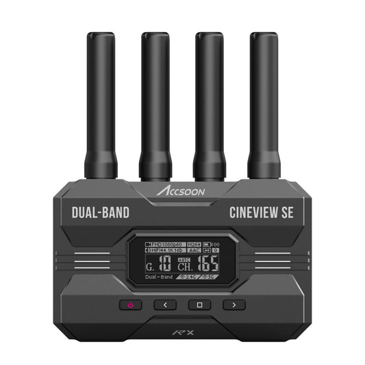 Accssoon CineView SE Multispectrum Wireless Video Transmitter and Receiver | Open Box