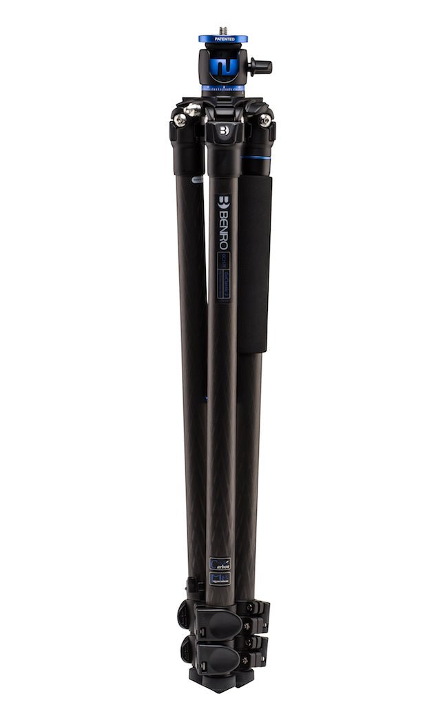Benro GC257F GoClassic 3-Section Carbon Fiber Flip Lock Legs Tripod freeshipping - VL Camera Photography Store