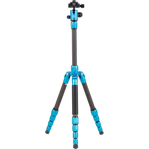 MeFOTO RoadTrip S Travel Tripod (Carbon Fiber, Blue) | Demo