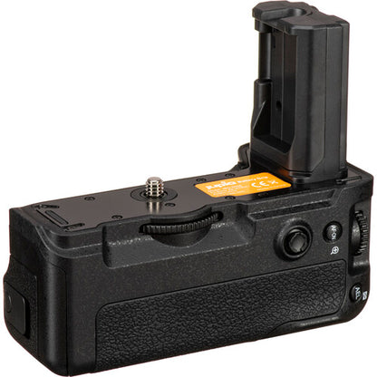 Two NP-FZ100 batteries inserted into the compartment of the Jupio JBG-S008 grip.