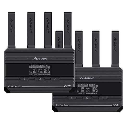 Accsoon CineView Quad Multi-Spectrum Wireless Video Transmission System (CVQUAD)