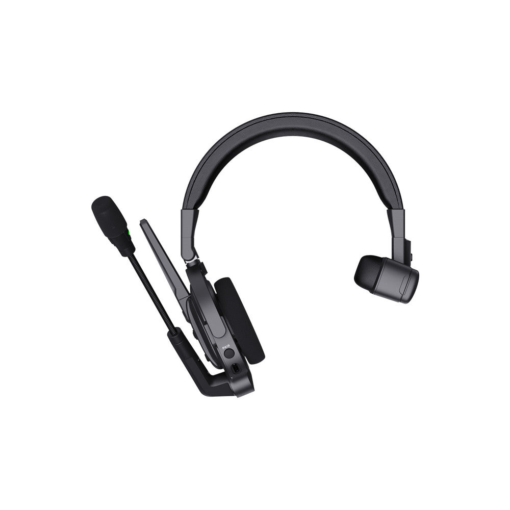 Adjustable CoMo Intercom Headset – Flip-Up-to-Mute Mic & Single Earpiece Design
