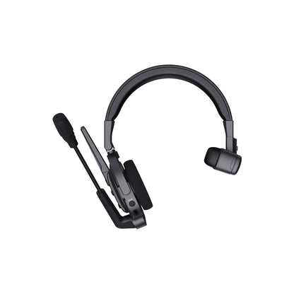 Adjustable CoMo Intercom Headset – Flip-Up-to-Mute Mic & Single Earpiece Design