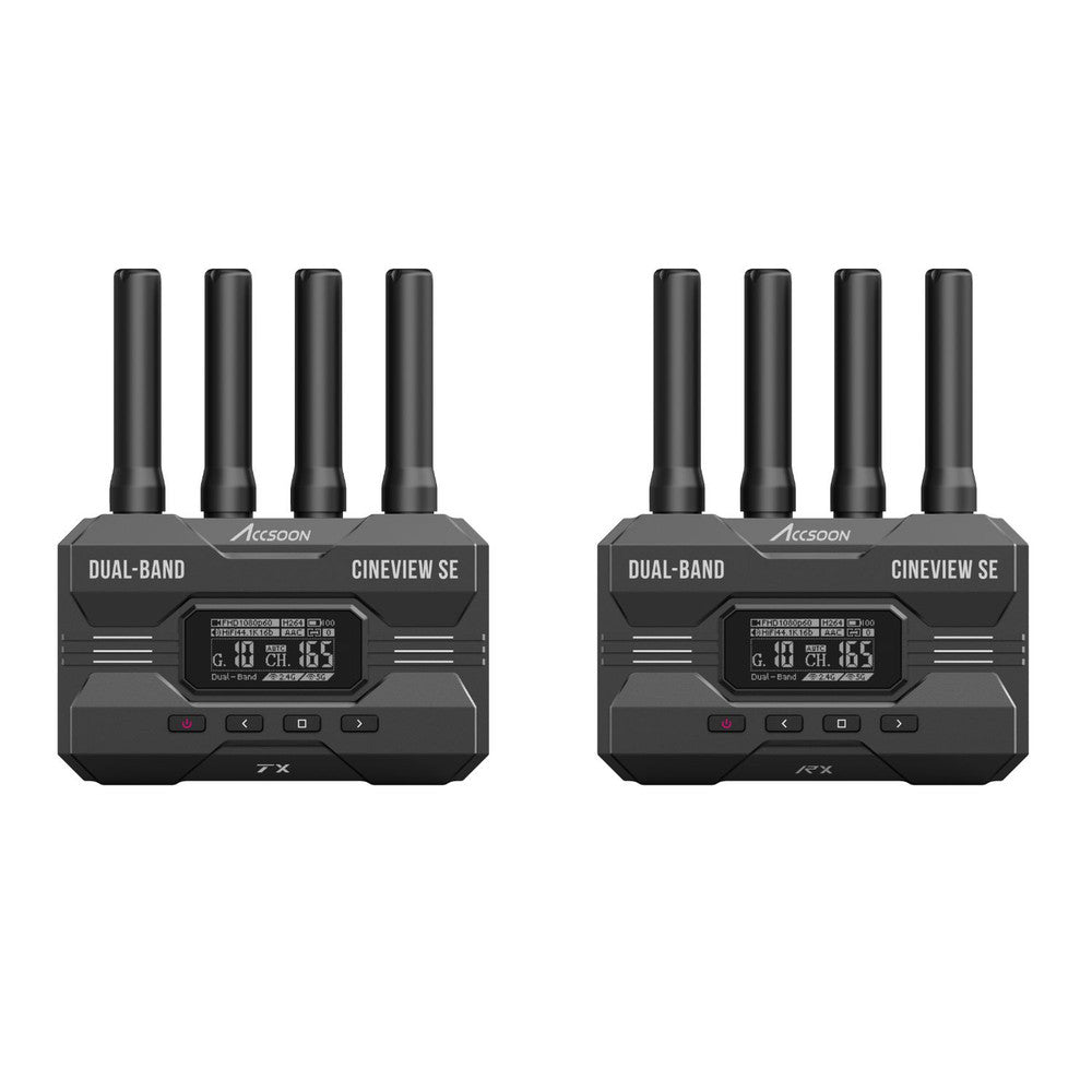 Accssoon CineView SE Multispectrum Wireless Video Transmitter and Receiver | Demo
