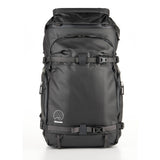 Black camera backpack for photographers