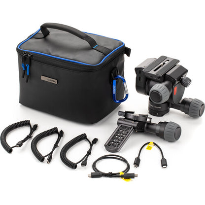 Tripod head with case 