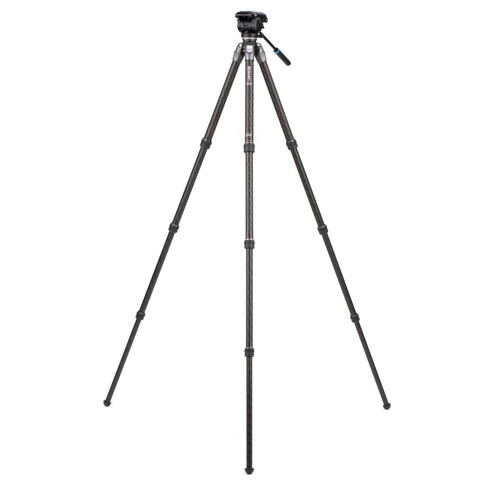 Benro Tortoise Columnless with Leveling Base #3 Carbon Fiber TTOR34CLV+S4PRO, 4 sections