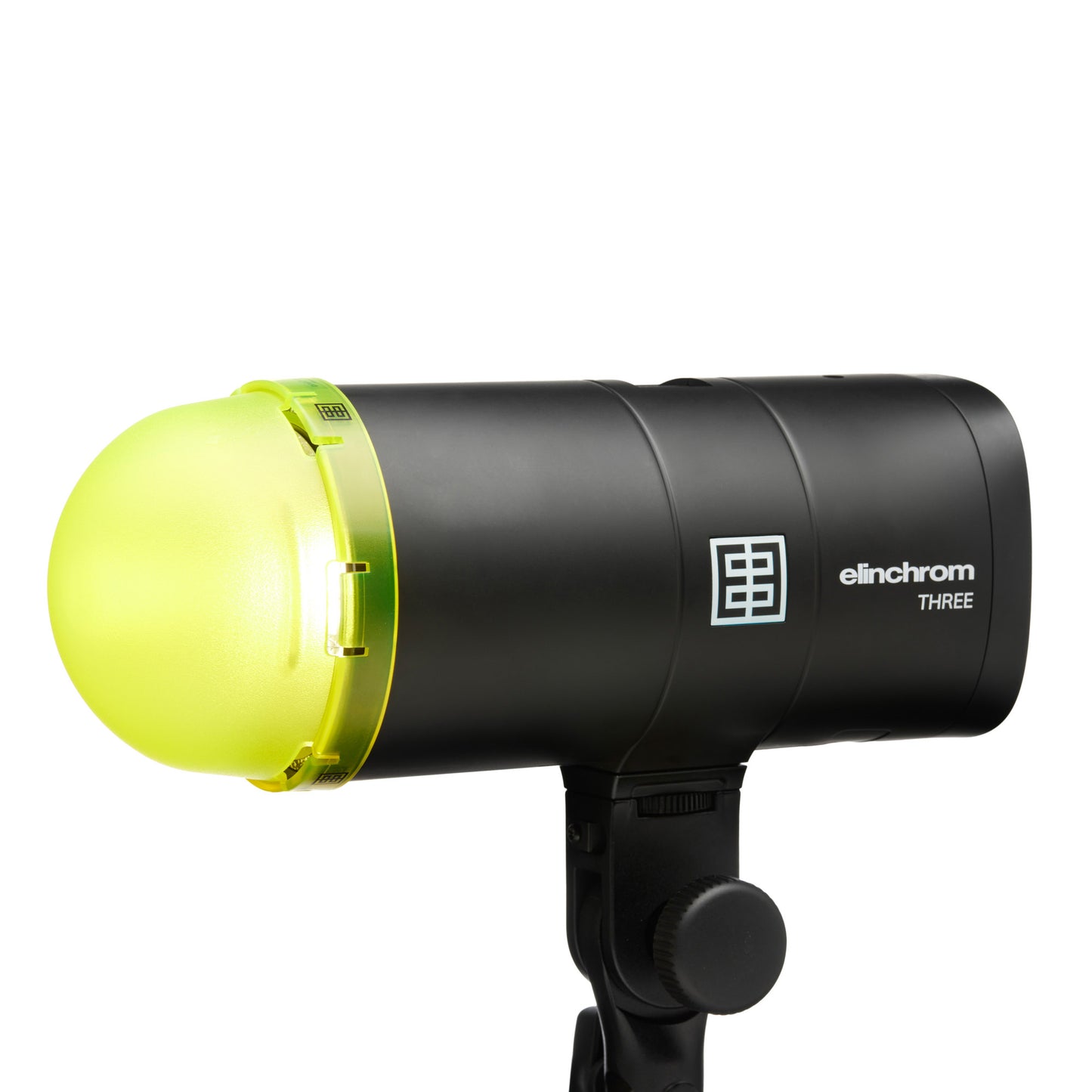Behind-the-scenes shot of Elinchrom THREE in a commercial shoot