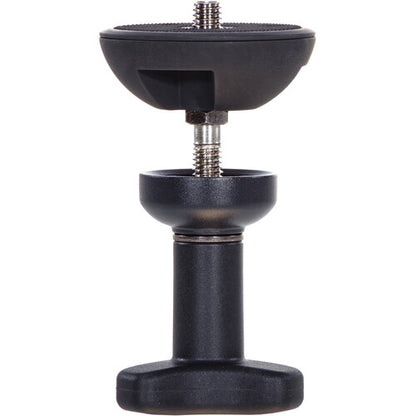 Top-down view of the BL60 aluminum adapter showing smooth leveling control.