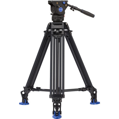 Benro BV4 Pro Twin Leg Aluminum Video Tripod Kit | Open Box - VL Camera Photographic Store 