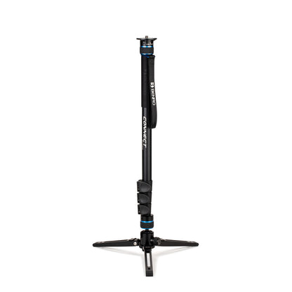 Benro Connect Video Monopod in extended position for handheld shooting