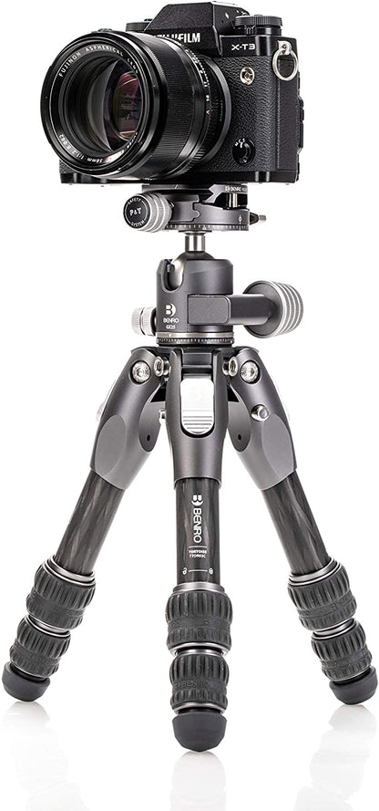 Benro Tortoise Columnless Carbon Fiber Zero Series Tripod with GX25 Ball Head freeshipping - VL Camera Photography Store