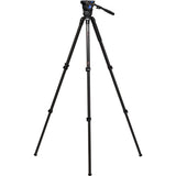 Benro C373F Series 3 tripod offers independent leg spread with three stops for customizable positioning.