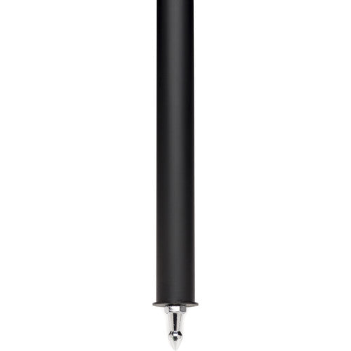 Low-angle setup of Benro A2573F tripod, adjustable to a minimum height of 17.5 inches for creative shots.