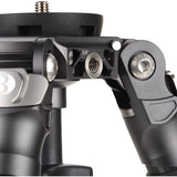 Benro Mammoth tripod folded to 22.4 inches for compact storage and easy transportation.