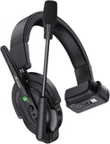 Wireless headset with built-in battery, antenna, microphone