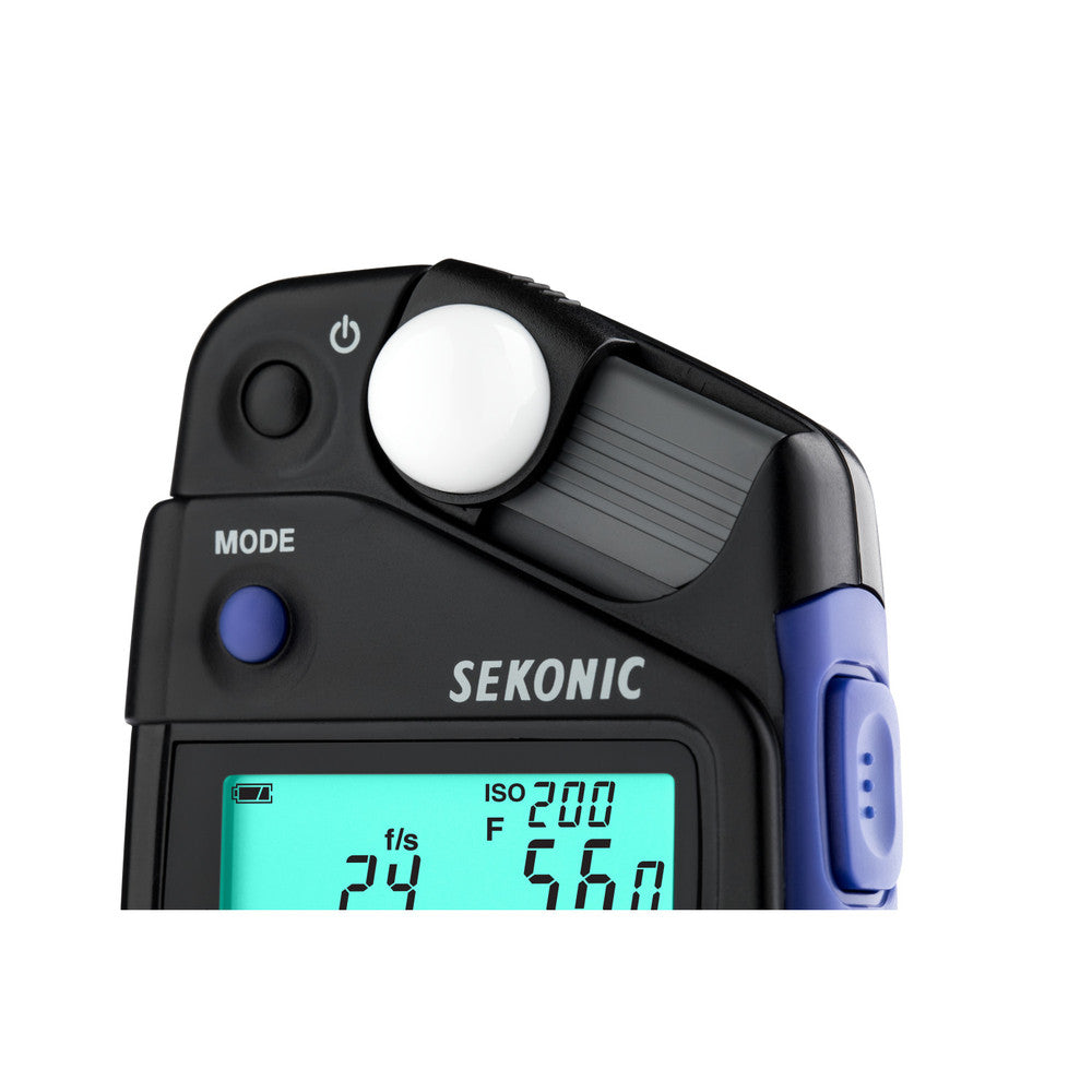 HD Cine Mode on Sekonic L-308X-U supports 8–128fps for modern cinema cameras
