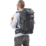 Shimoda camera backpack with tripod and water bottle holders