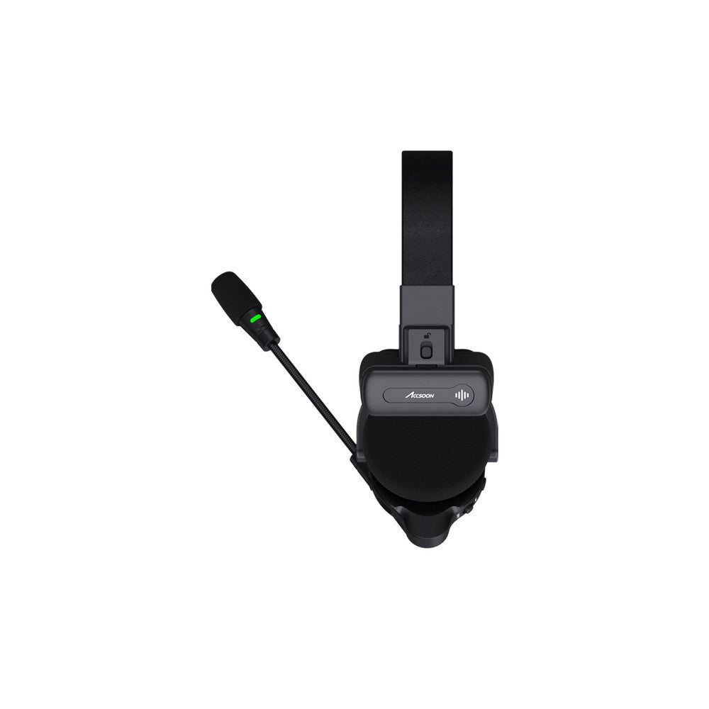 Accsoon CoMo Headset Auto-Connects to Host – Lightweight & Comfortable for All-Day Use