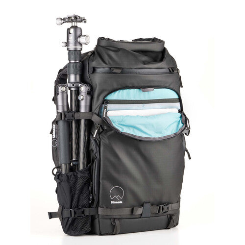 Black Action X30 V2 Backpack with dual laptop and tablet storage.